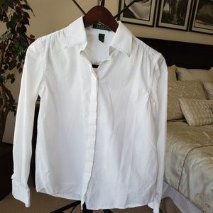 3/$15 Ralph Lauren Crisp White Shirt size 4